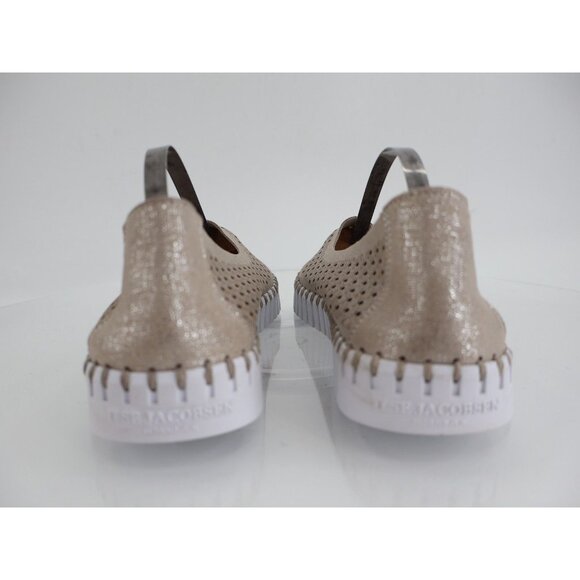 Ilse Jacobsen Women Tulip Bit Platform Slip On Shoe Size 40 10 Tan Metallic - Picture 6 of 12